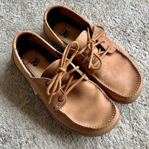 Lems "Mariner" leather boat shoes